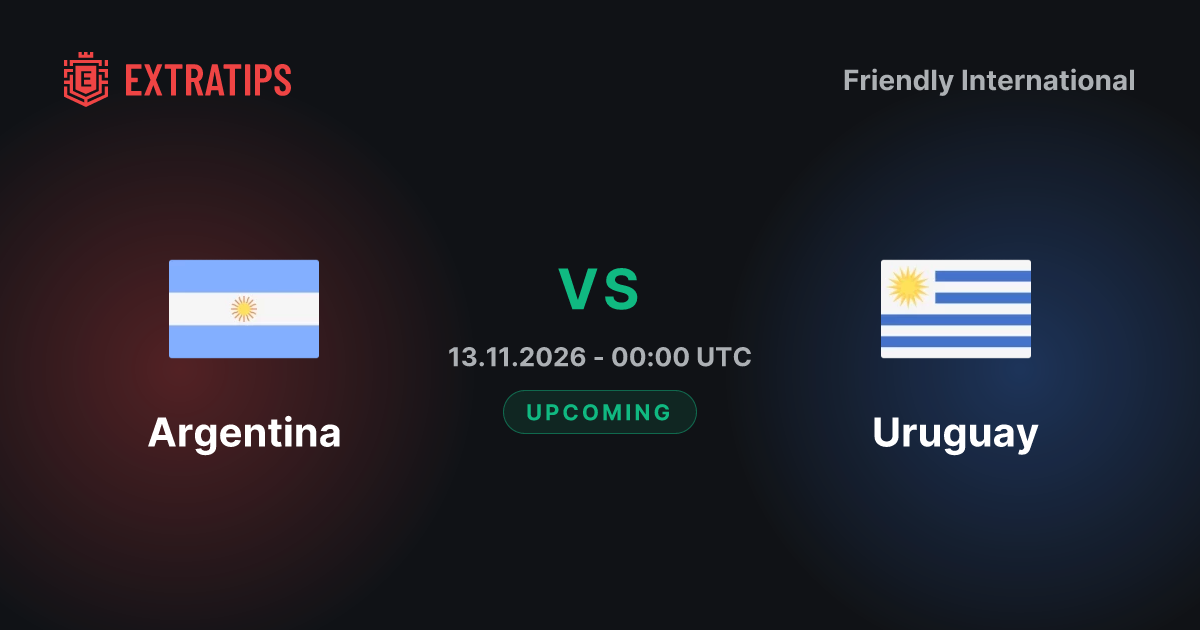 Argentina vs Uruguay: Predictions, H2H & Betting Tips
